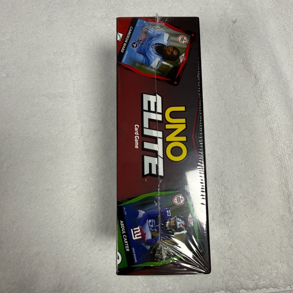 UNO Elite NFL 2025 All-Rookie Edition Starter Pack Sealed New Mattel - Picture 3 of 4